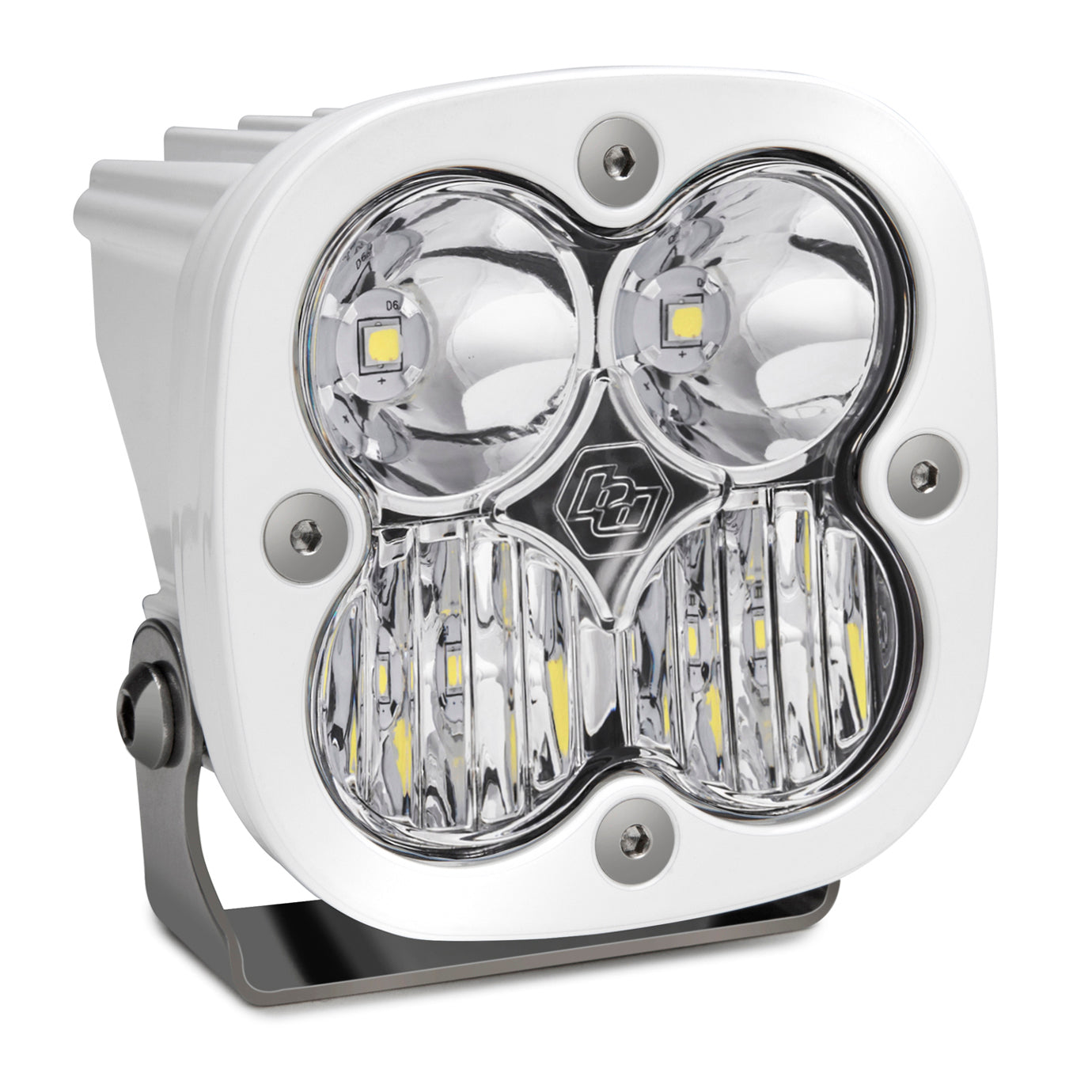 LED Light Pod Spot Pattern Clear White Squadron Sport Baja Designs