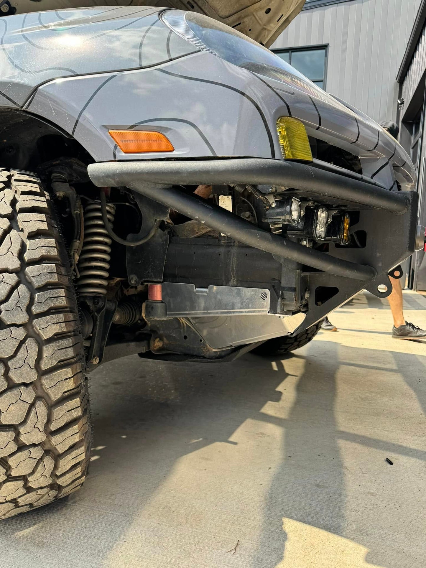 GEN 1 - BAJA SUBFRAME MUD GUARDS - CAYENNE (2002-2010)