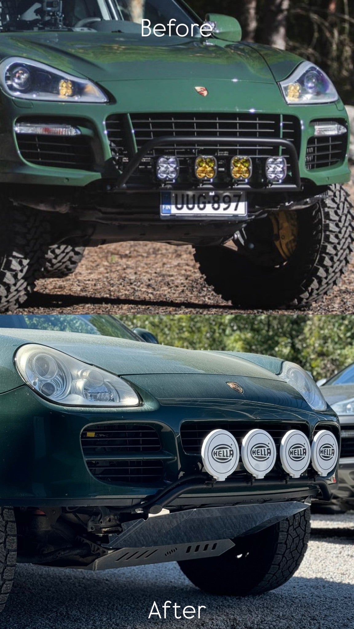 GEN 1 - BUMPER SKID - CAYENNE 955/957 (2002-2010)
