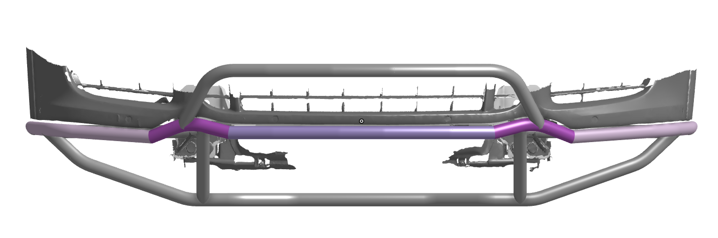 GEN 1 - V2 TUBULAR FRONT BUMPER 957 - CAYENNE (2008-2010)