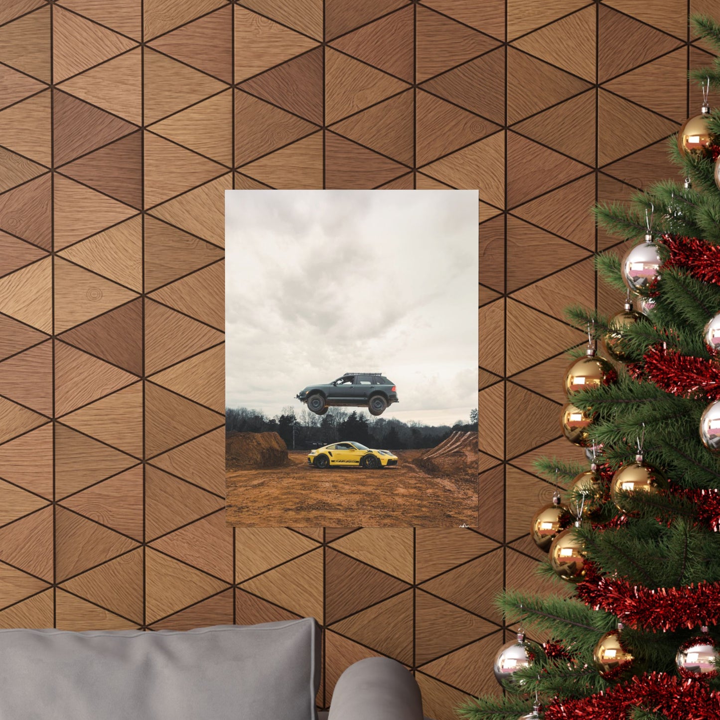 Dynamic Car Adventure Matte Vertical Poster - Perfect for Auto Enthusiasts