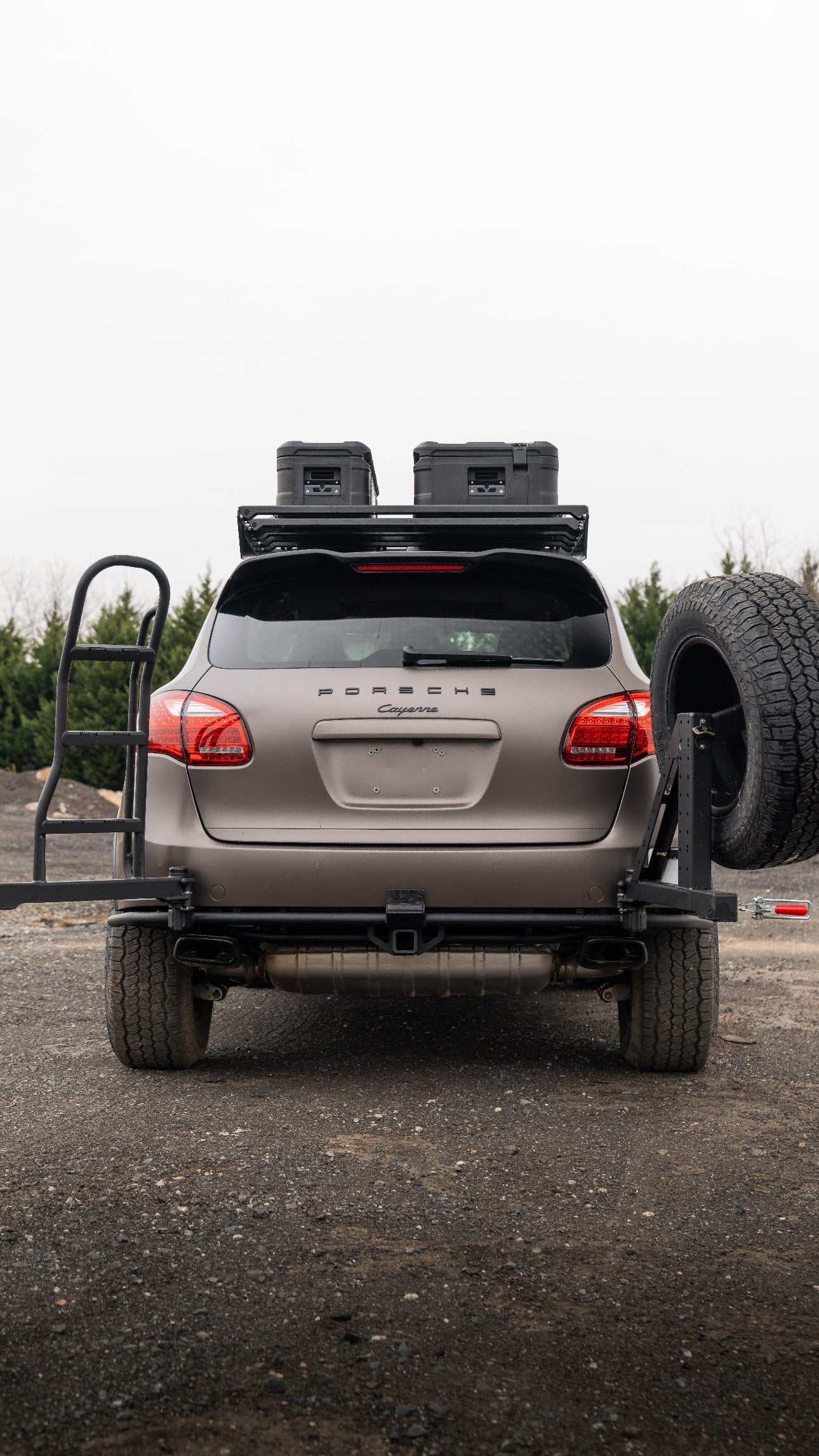 DUAL SWINGOUT REAR BUMPER - 958.1 CAYENNE (2011-2014)