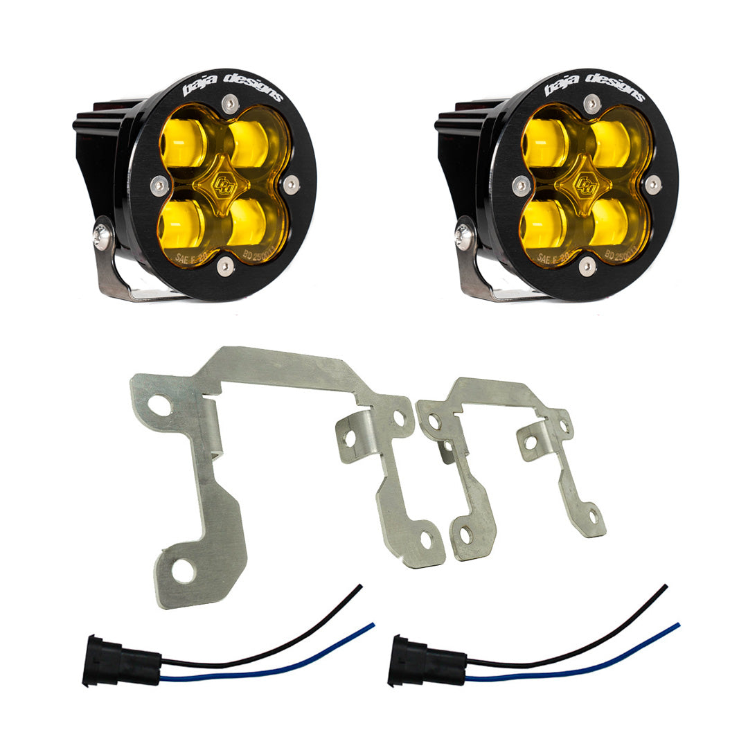 Fog Pocket Kit SAE Squadron Clear Gen 2 Cayenne Baja Designs