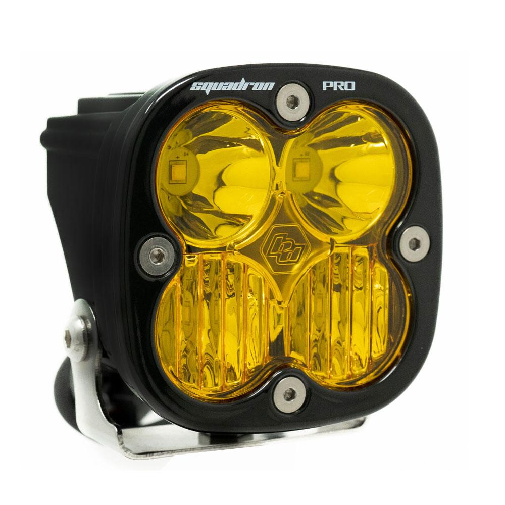 LED Light Pod Black Clear Lens Spot Pattern Squadron Pro Baja Designs