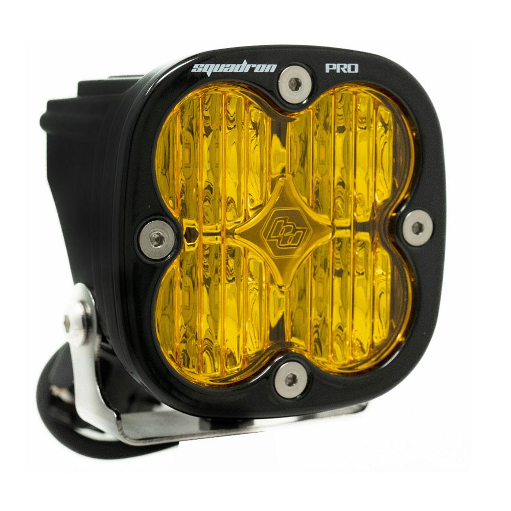 LED Light Pod Black Clear Lens Spot Pattern Squadron Pro Baja Designs