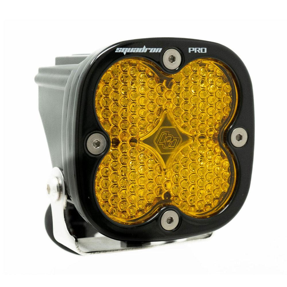 LED Light Pod Black Clear Lens Spot Pattern Squadron Pro Baja Designs