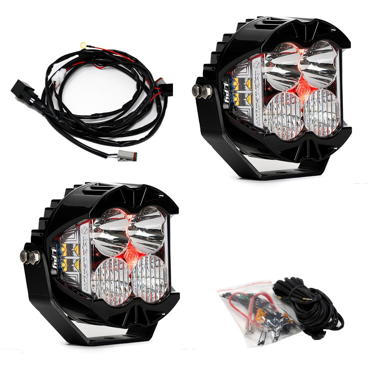 LP4 Pro LED Spot Clear Lens Pair Baja Designs