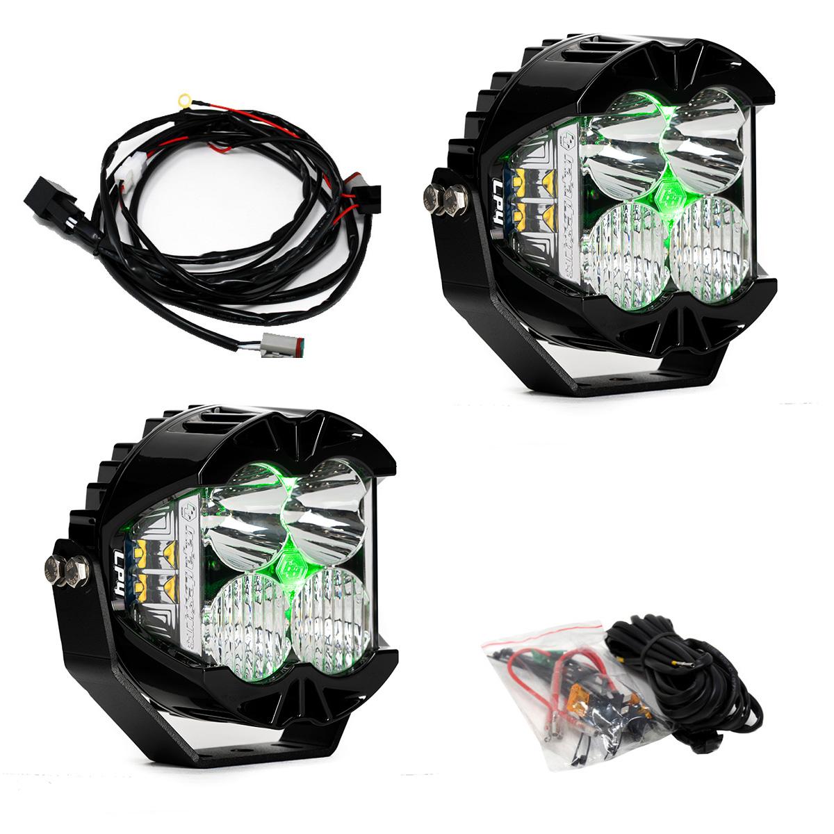LP4 Pro LED Spot Clear Lens Pair Baja Designs