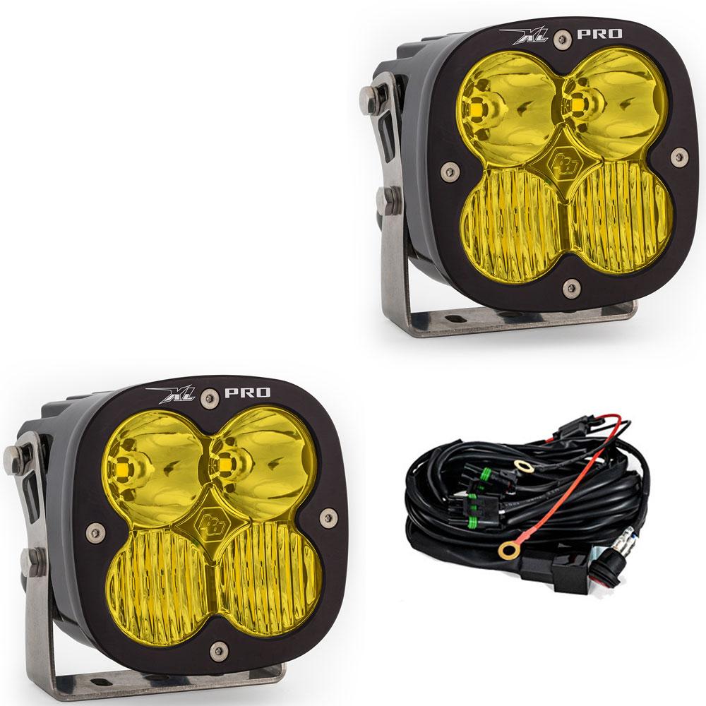 LED Light Pods High Speed Spot Pattern Pair XL Pro Series Baja Designs