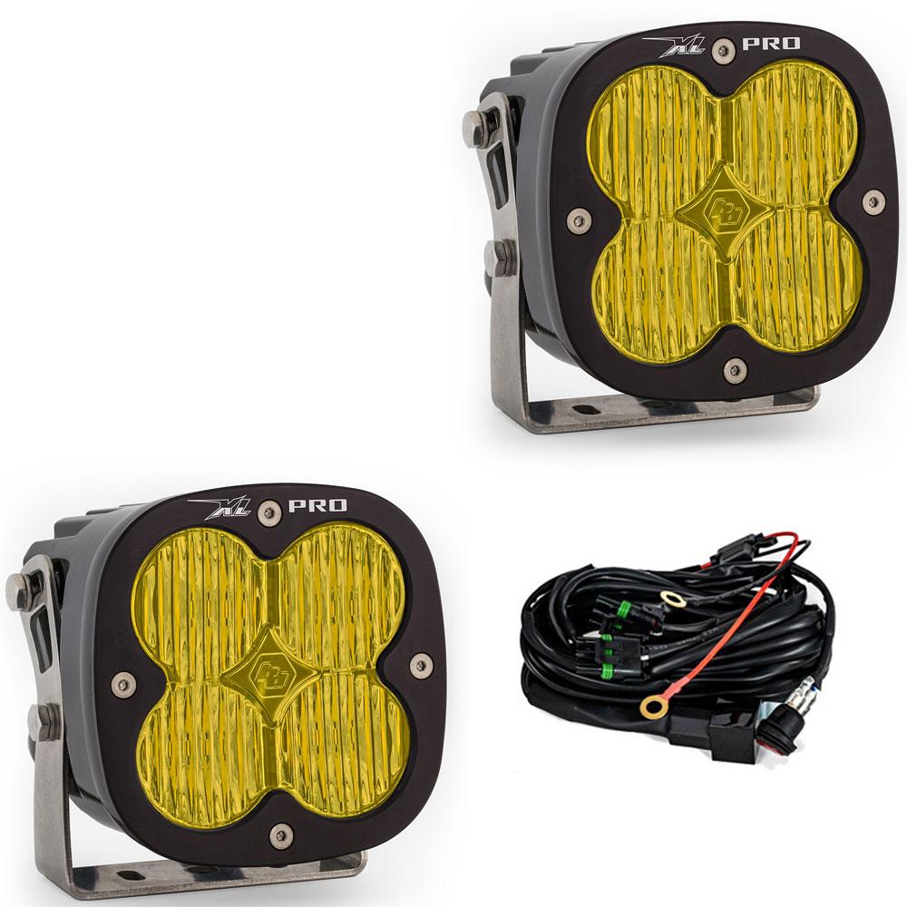 LED Light Pods High Speed Spot Pattern Pair XL Pro Series Baja Designs