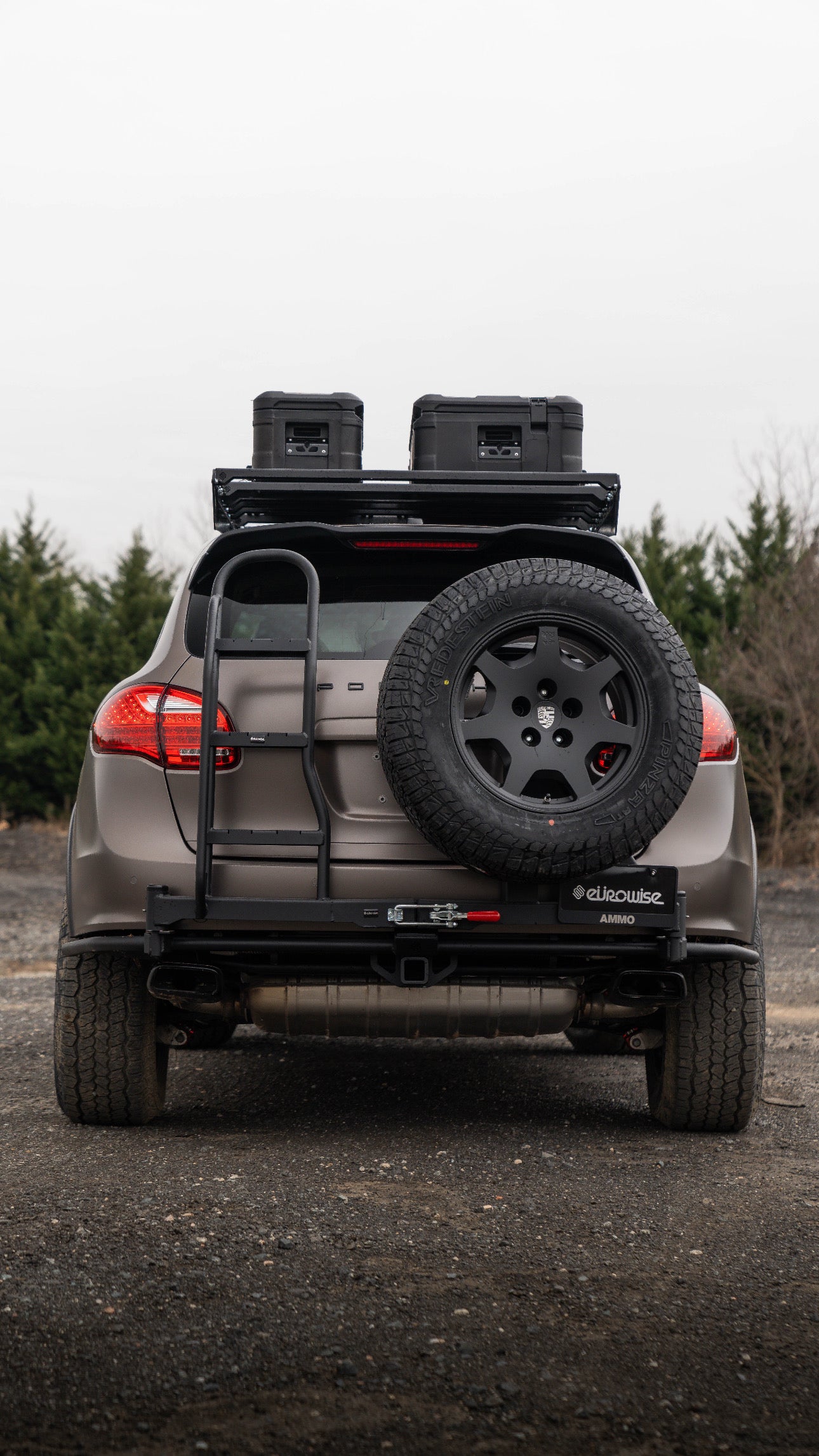 DUAL SWINGOUT REAR BUMPER - 958.1 CAYENNE (2011-2014)