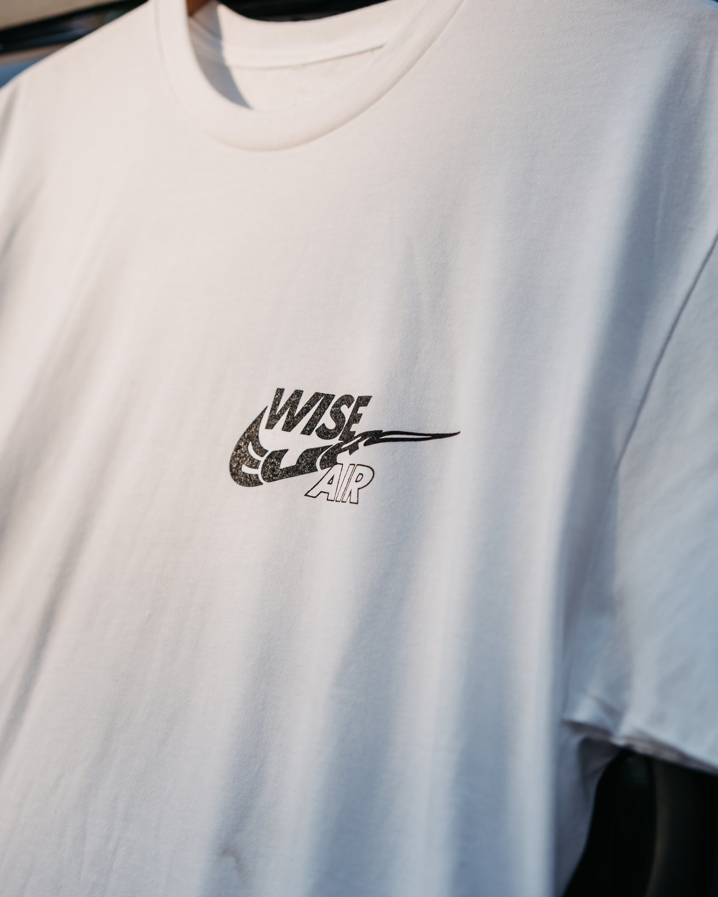 "Wise Air" Cayenne Jump T-Shirt ( White )
