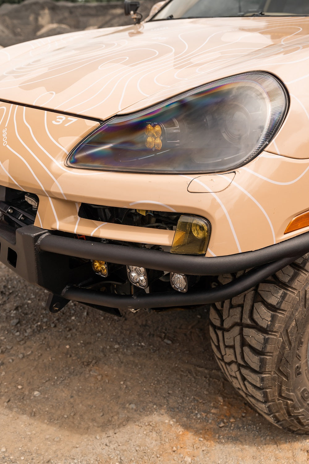 GEN 1 - BAJA FRONT BUMPER (HYBRID FULL BUMPER) - 957 CAYENNE (2008-2010)