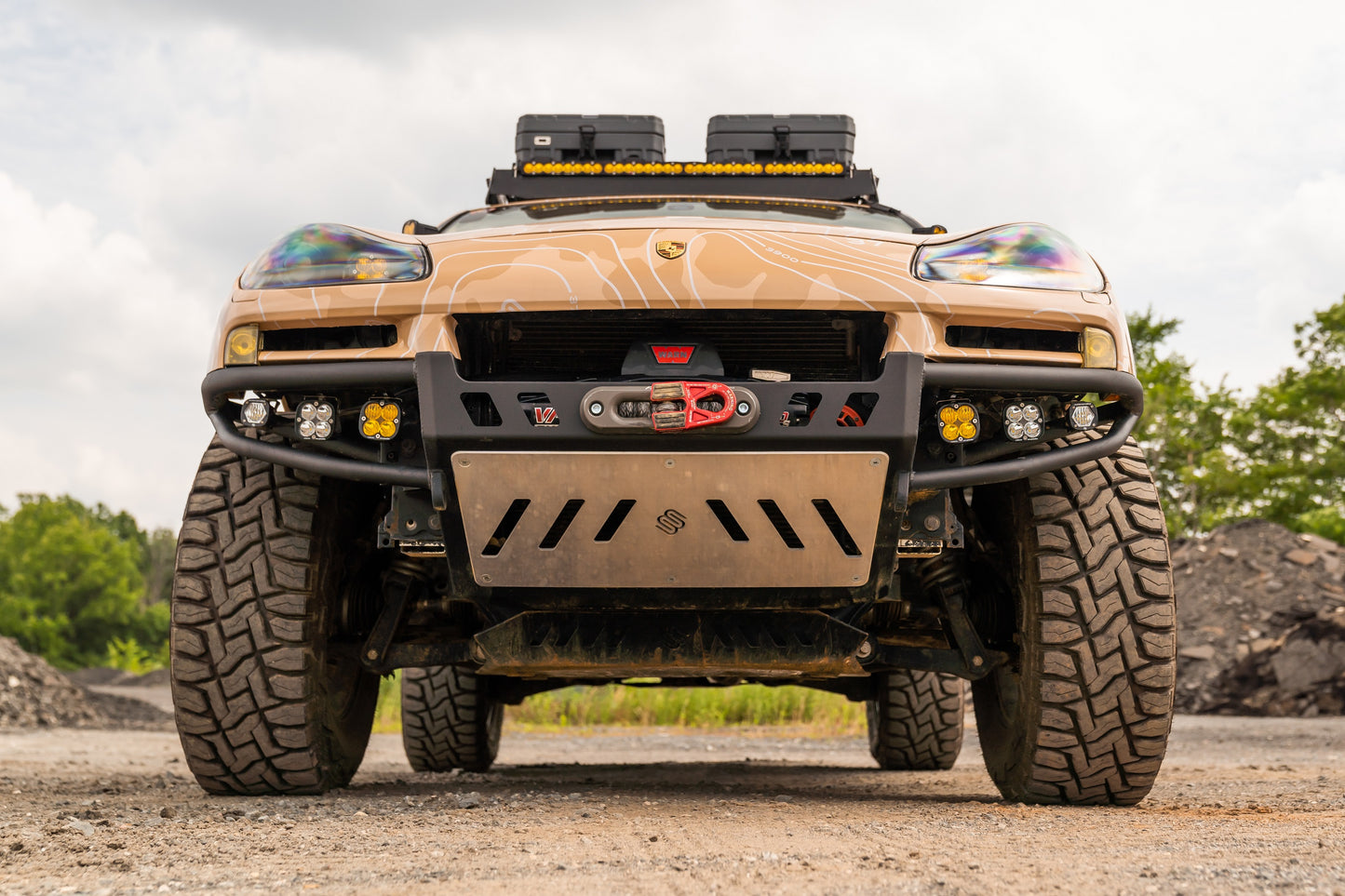 GEN 1 - BAJA FRONT BUMPER (HYBRID FULL BUMPER) - 957 CAYENNE (2008-2010)
