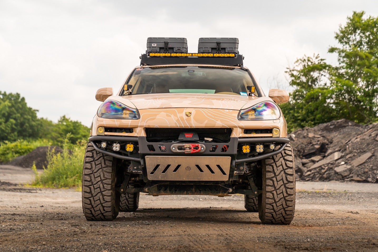 GEN 1 - BAJA FRONT BUMPER (HYBRID FULL BUMPER) - 957 CAYENNE (2008-2010)