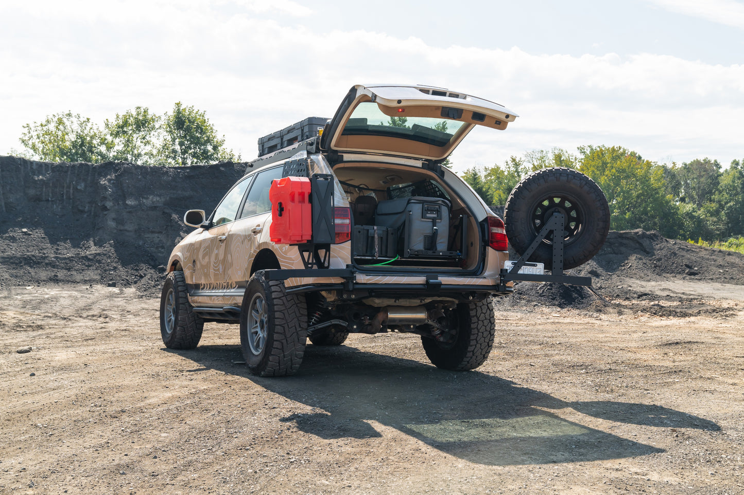 DUAL SWINGOUT REAR BUMPER - 955/957 CAYENNE (2004-2010)