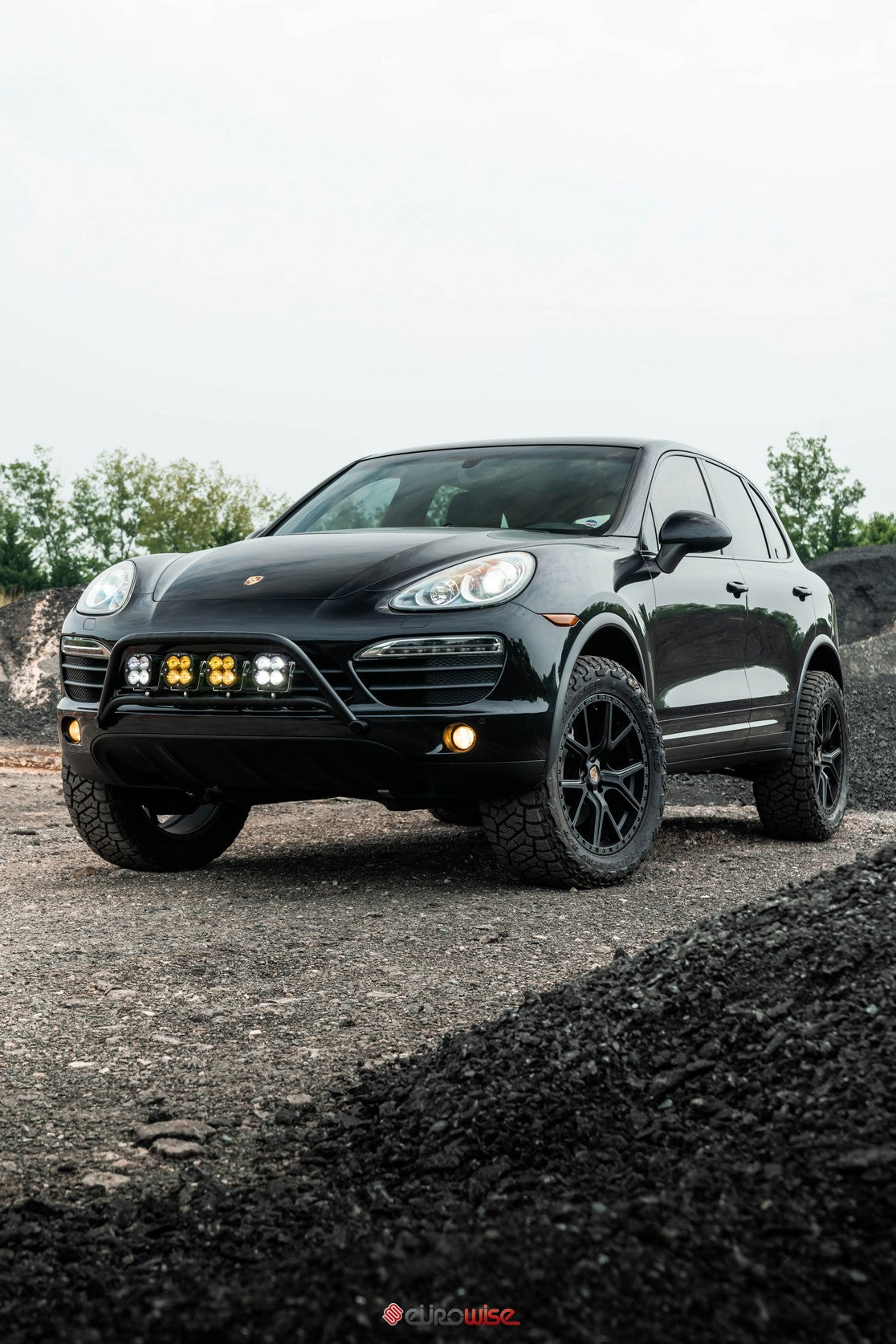GEN 1 & 2 - BULL LIGHT BAR (PARKING SENSOR COMPATIBLE/BOLT ON) - CAYENNE/TOUAREG