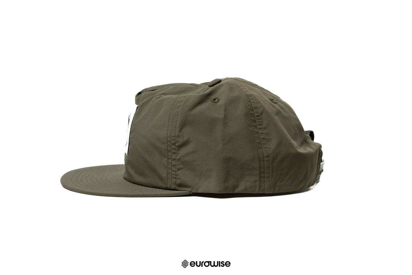 EUROWISE OFFROAD 5 PANEL NYLON HAT - OLIVE