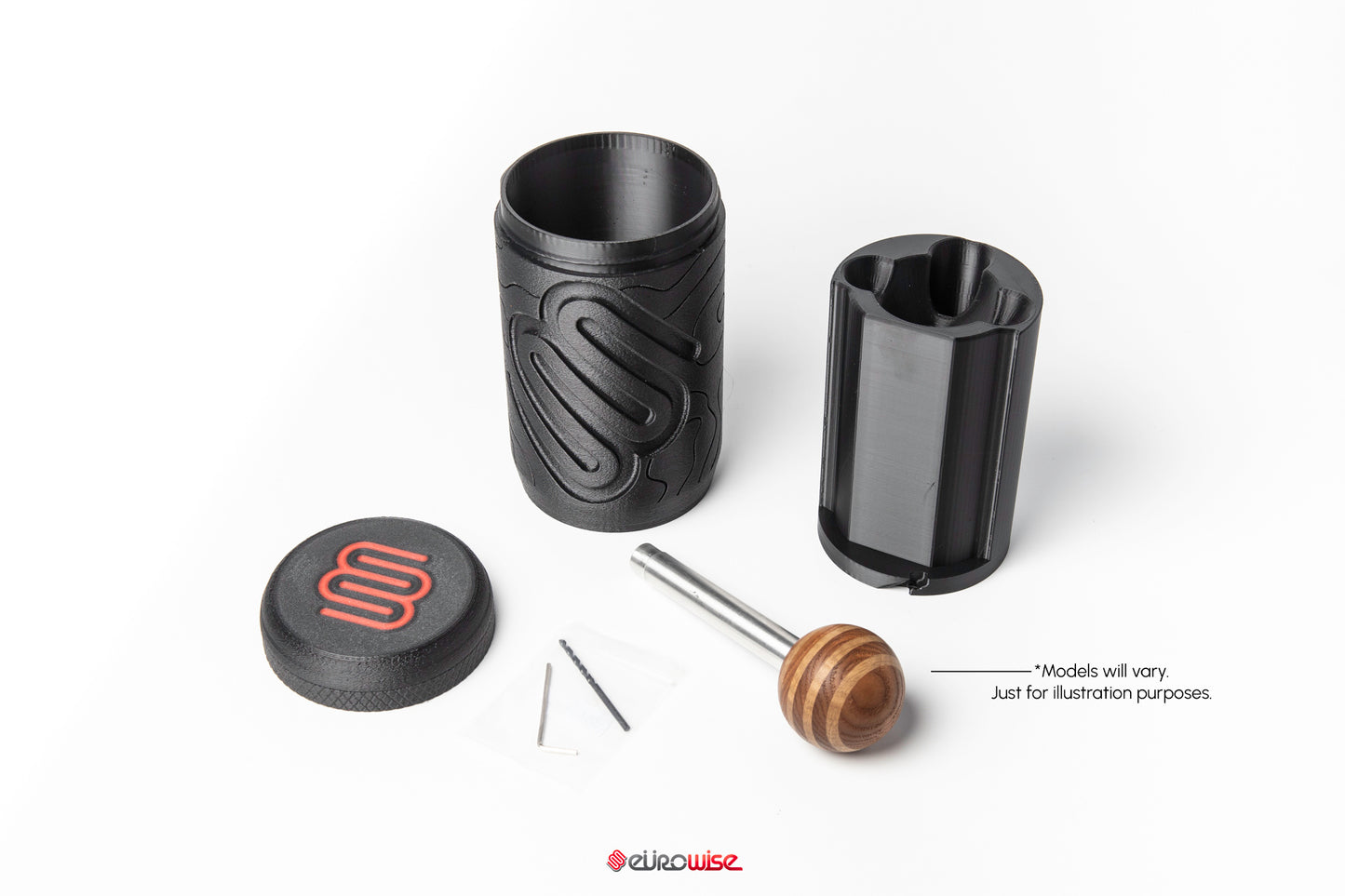WOOD SHIFT KNOB - 958 CAYENNE (2011-2017)
