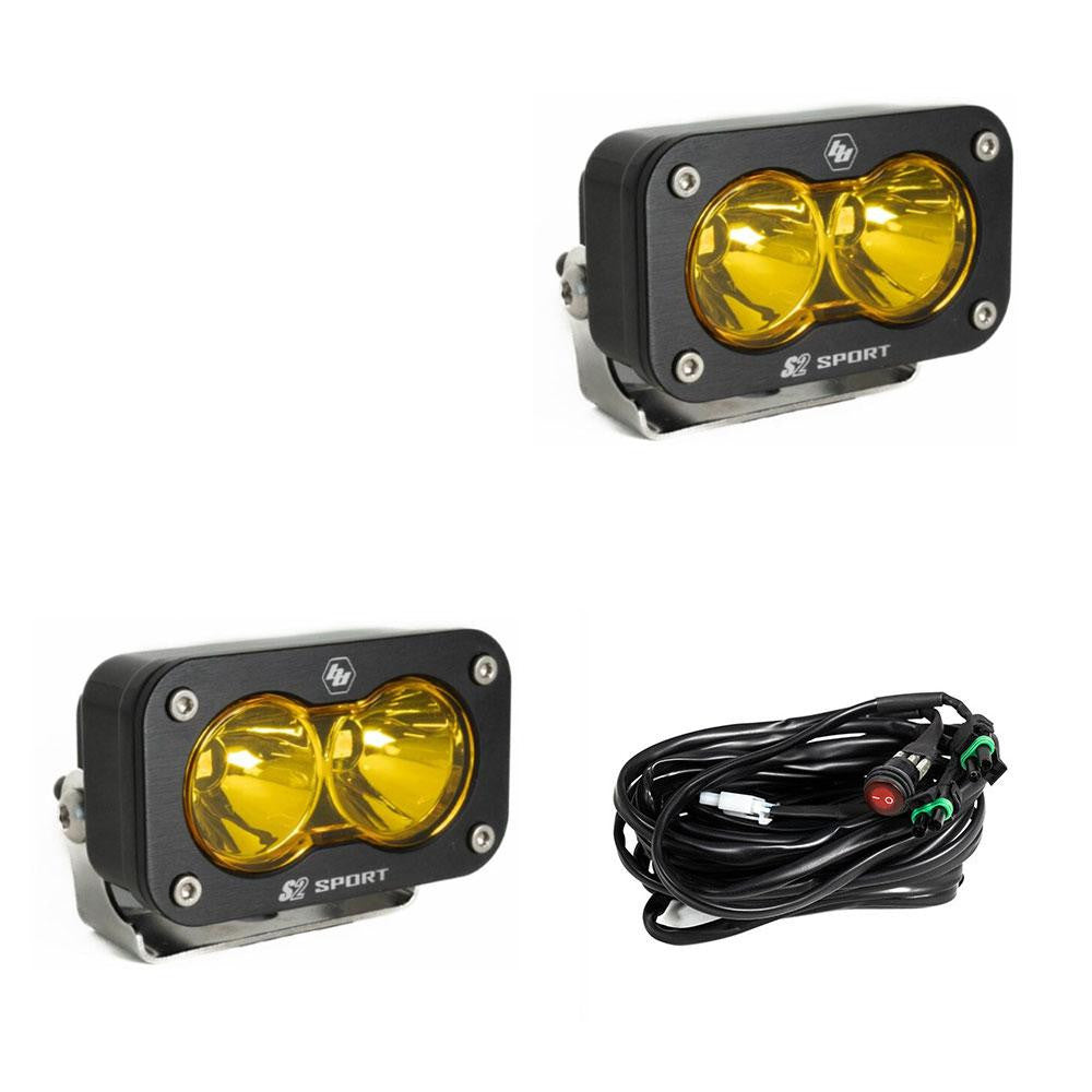 BAJA DESIGNS - S2 SPORT PAIR DRIVING/COMBO LED - AMBER