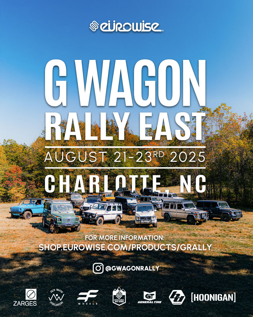 G Wagon Rally East 2025 Registration