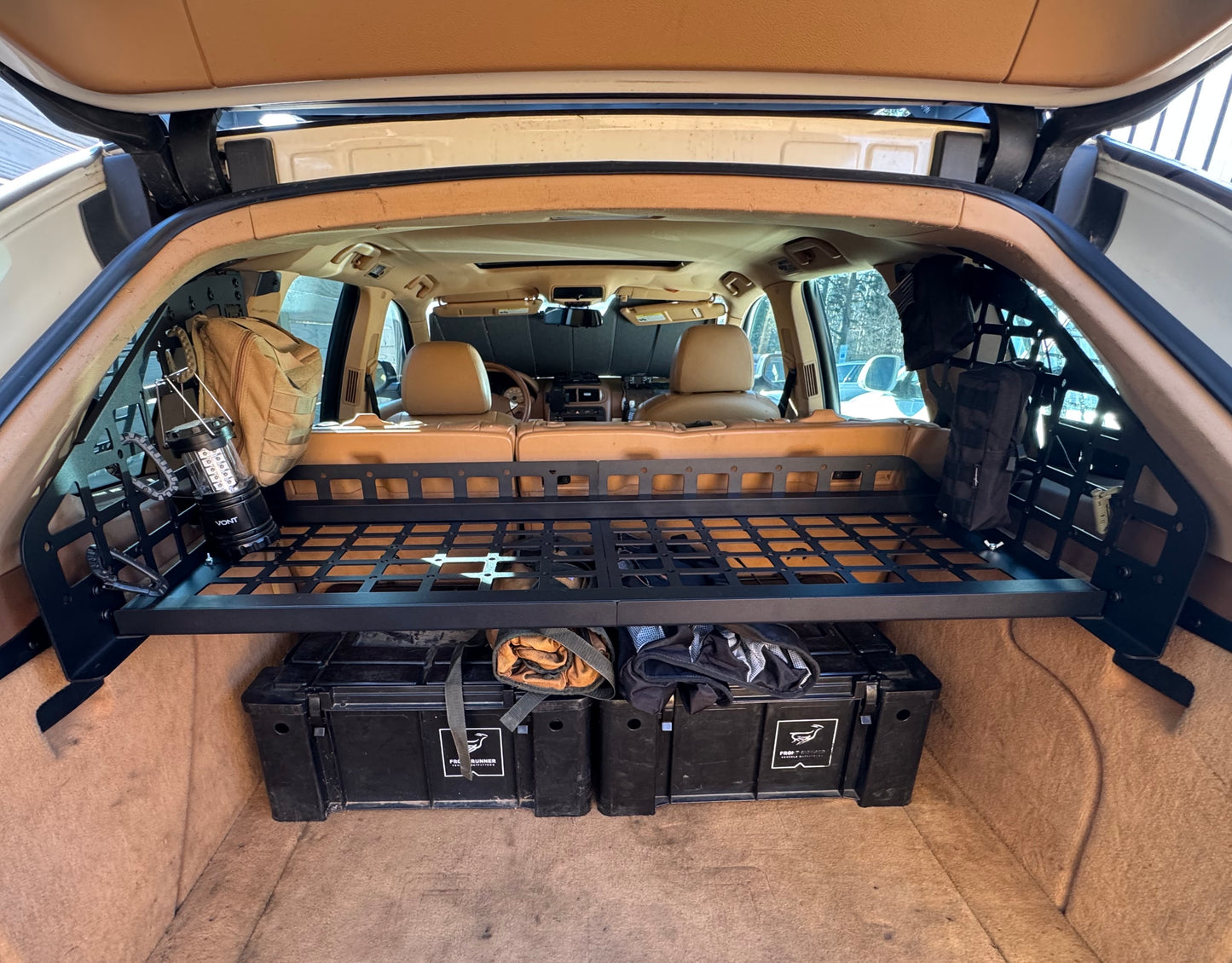 GEN 1 - MOLLE PANEL TRAY KIT - CAYENNE (2003-2010)