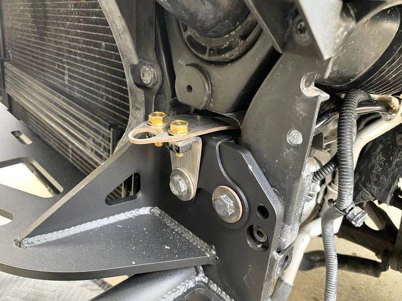 TUBULAR BUMPER INSTALL BRACKET (RADIATOR CLIP ELIMINATOR)