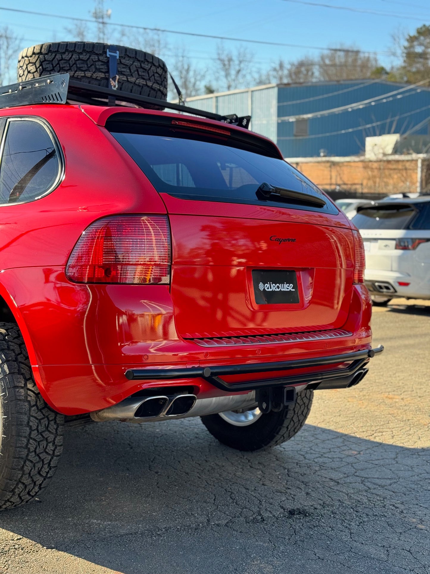 GEN 1 & 2 - REAR BUMPER BAR - CAYENNE (2002-2018)