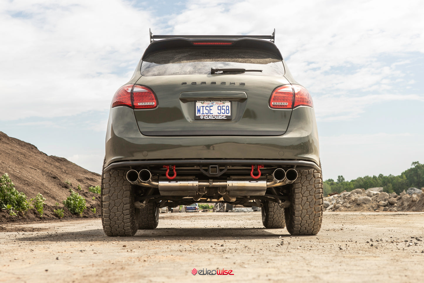 OFFROAD REAR BUMPER - 958.1 CAYENNE (2011-2014)