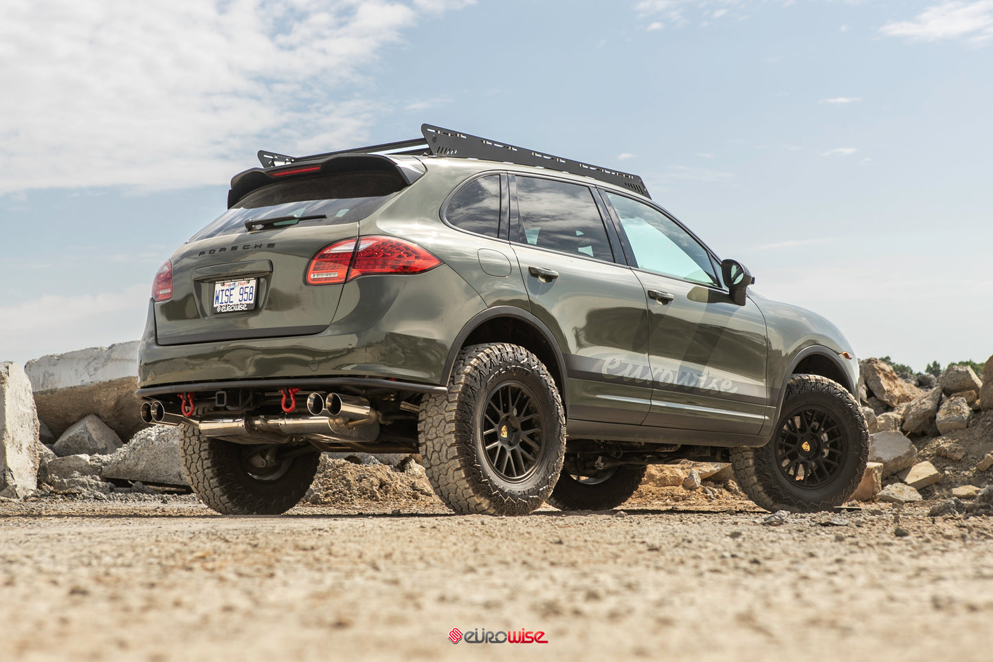 OFFROAD REAR BUMPER - 958.1 CAYENNE (2011-2014)