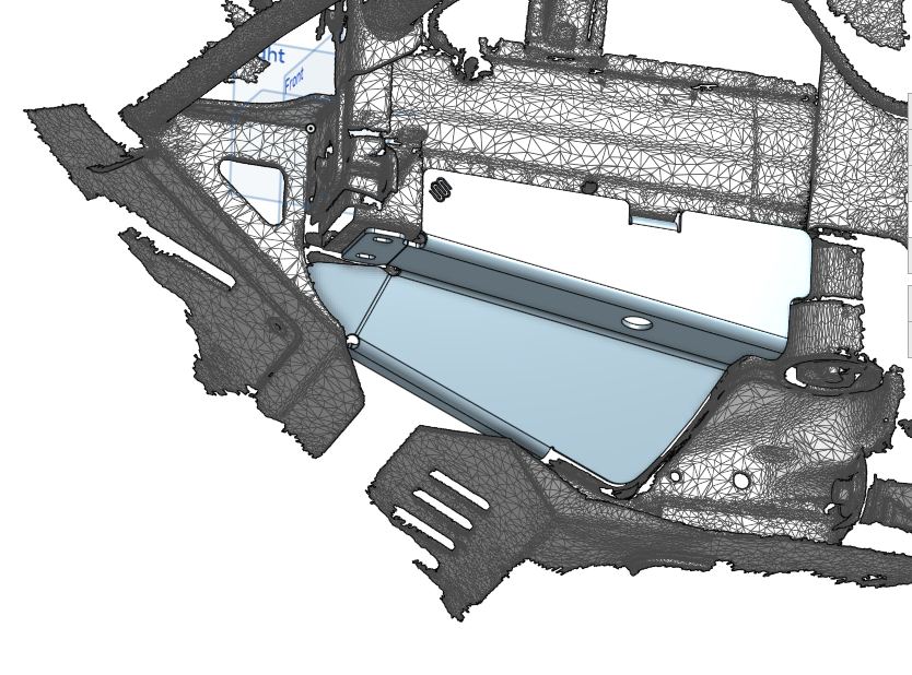 GEN 1 - BAJA SUBFRAME MUD GUARDS - CAYENNE (2002-2010)