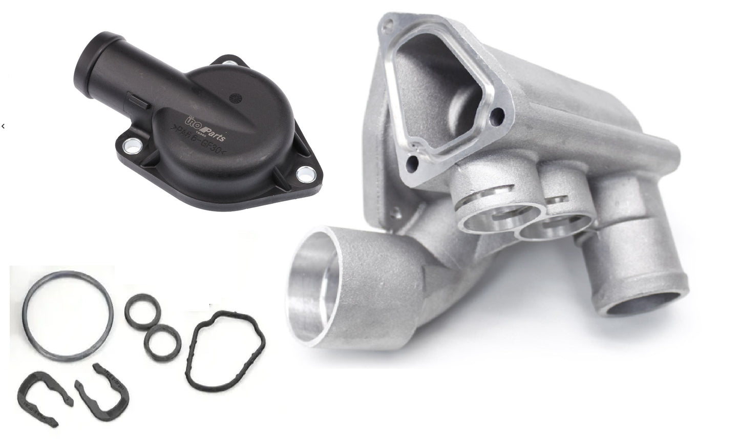 THERMOSTAT HOUSING (CAST ALUMINUM) - VR6 (24V/12V)