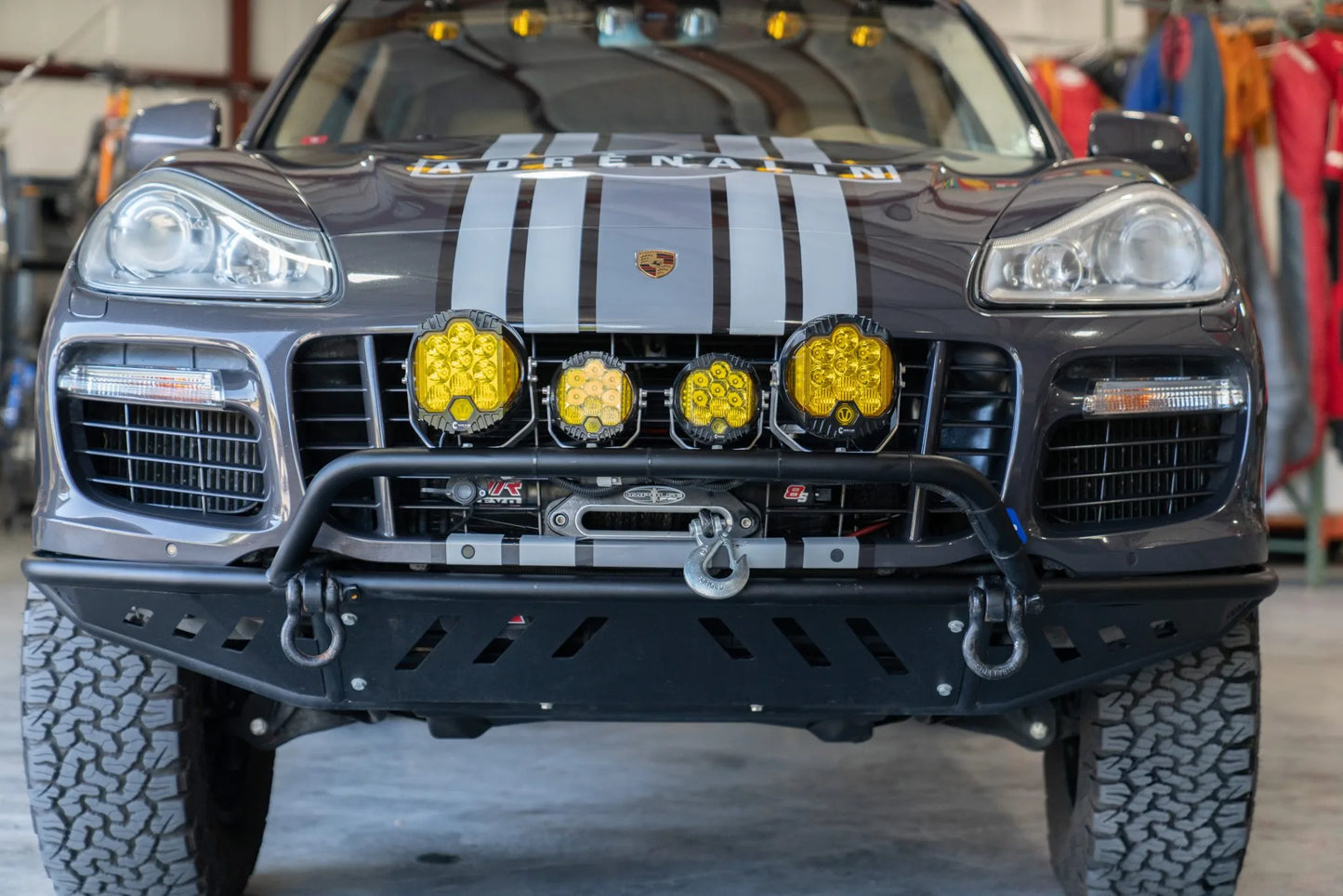 GEN 1 - TUBULAR FRONT BUMPER 955 - CAYENNE (2002-2007)