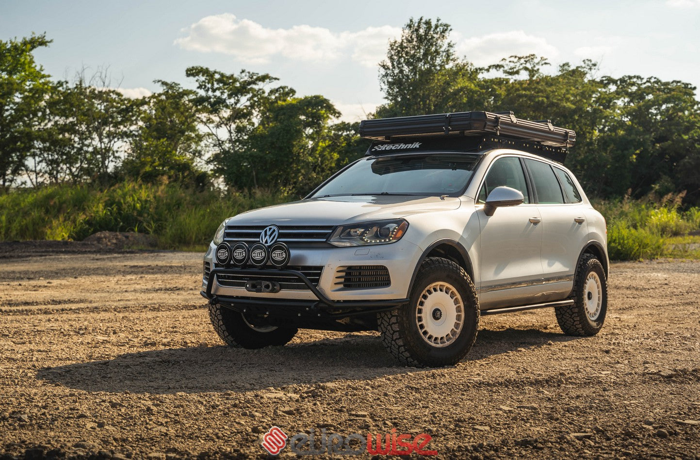 Gen 2: T3 Touareg Tubular Front Bumper (2010-2018)
