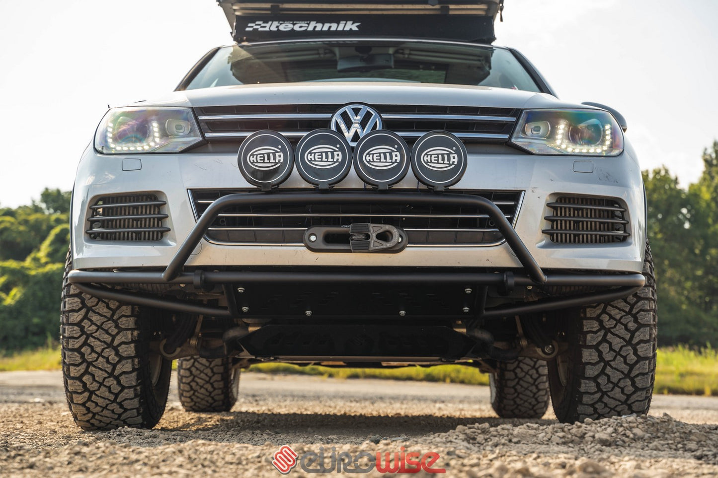 Gen 2: T3 Touareg Tubular Front Bumper (2010-2018)