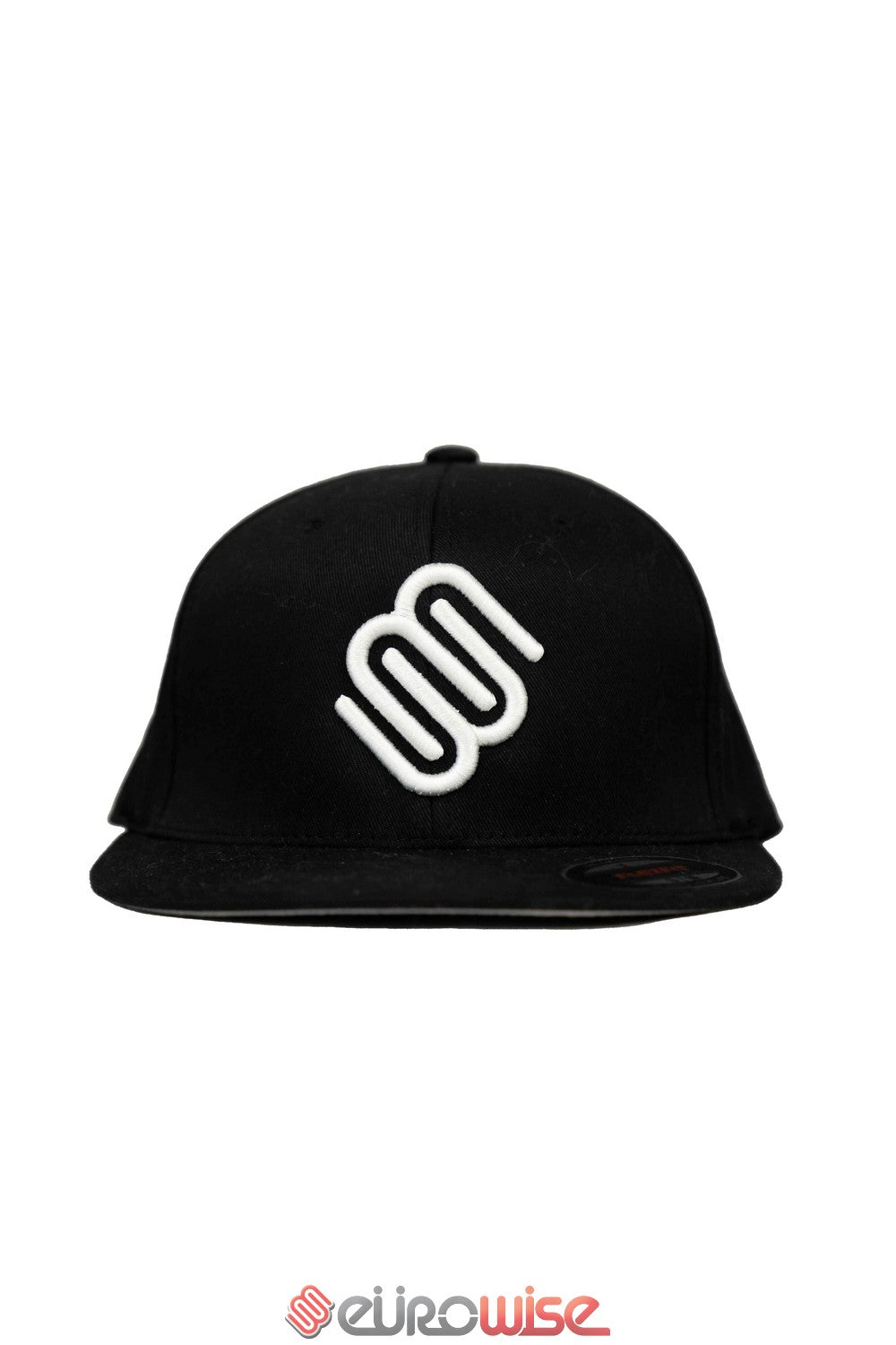 EW Fitted Logo Hat ( Black / White Stitch )
