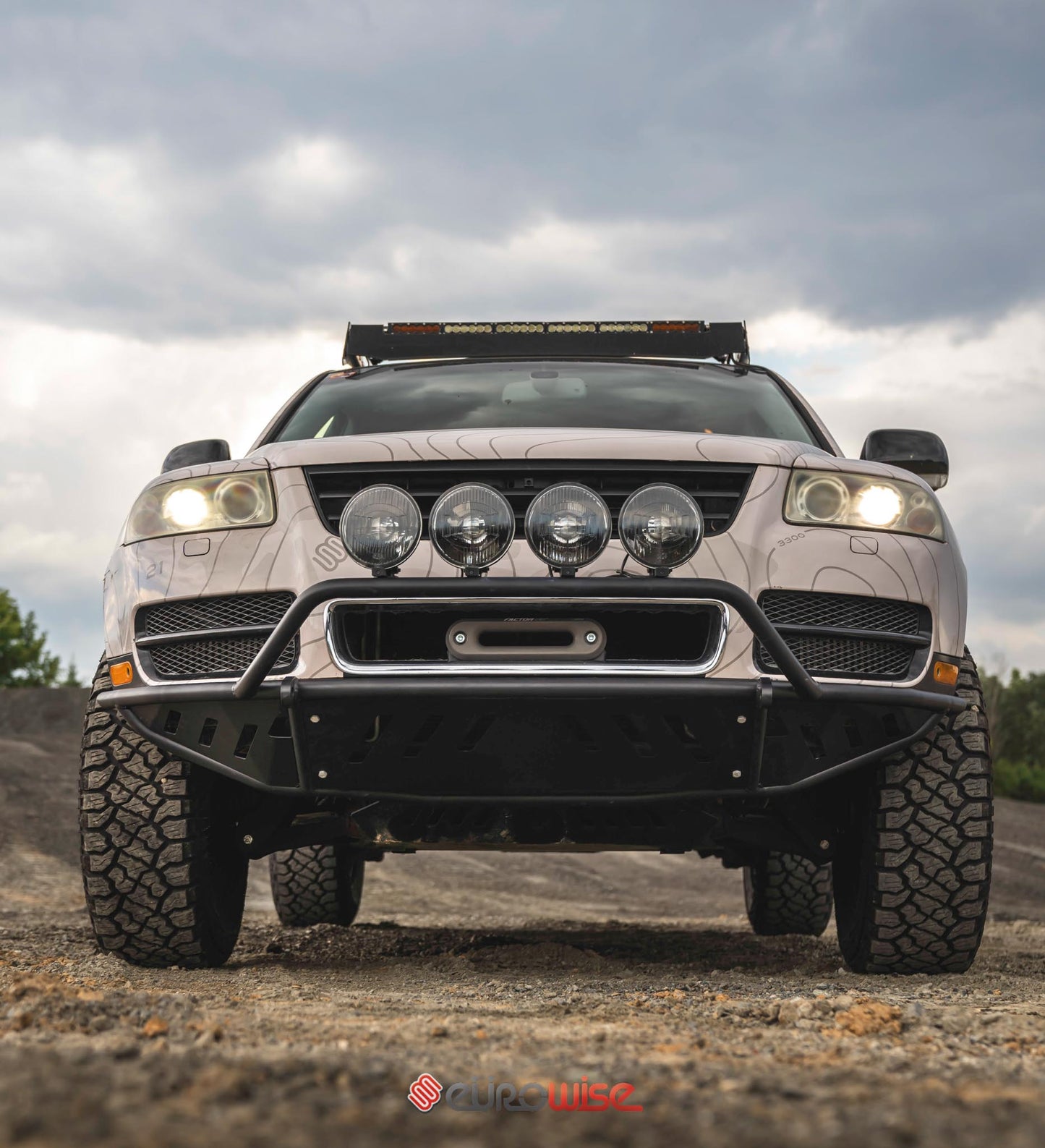 GEN 1 - TUBULAR FRONT BUMPER T1 - TOUAREG (2002-2008)