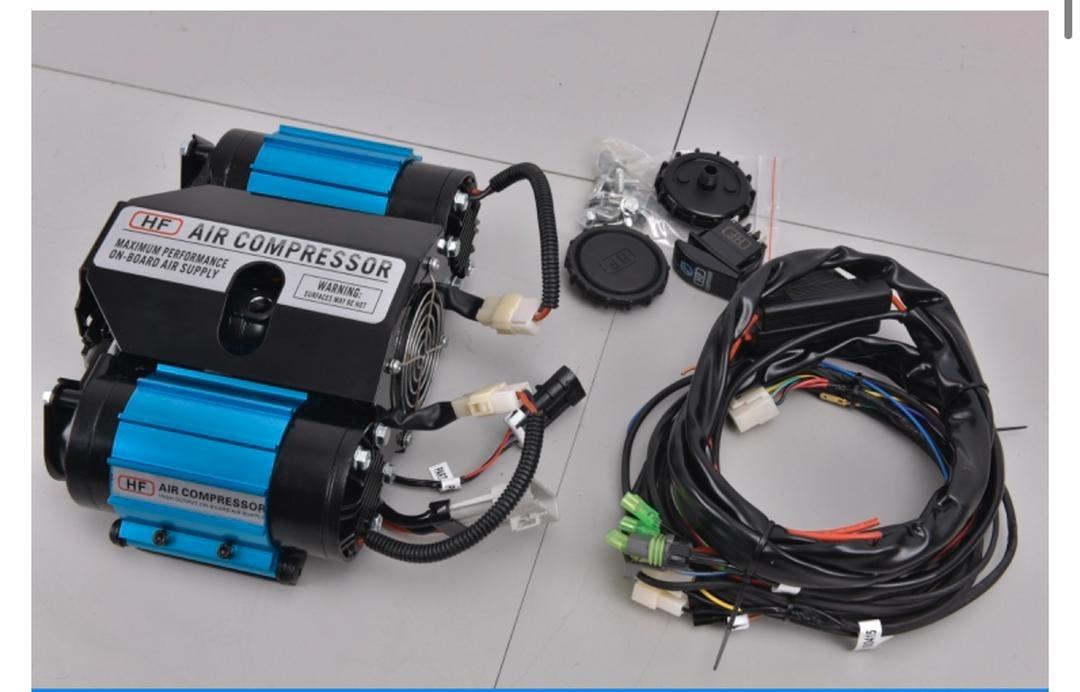 TWIN Onboard Air Compressor Kit