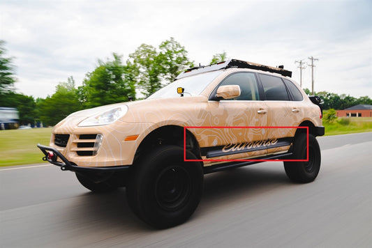 Eurowise Porsche Rocker Panel Decal