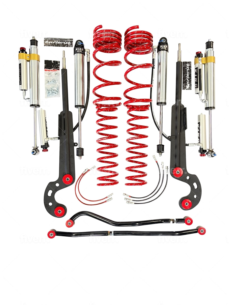 Eurowise: King 4 inch Complete Lift Kit