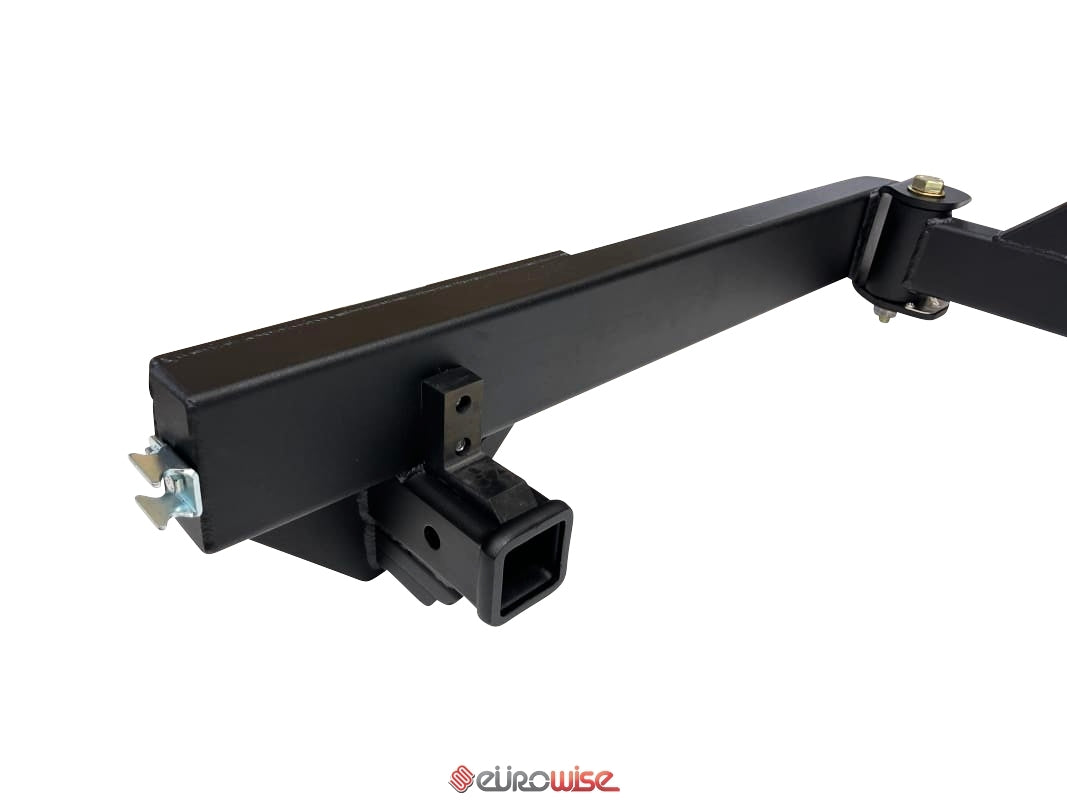 Hitch Mounted Spare Tire Swing Out Carrier