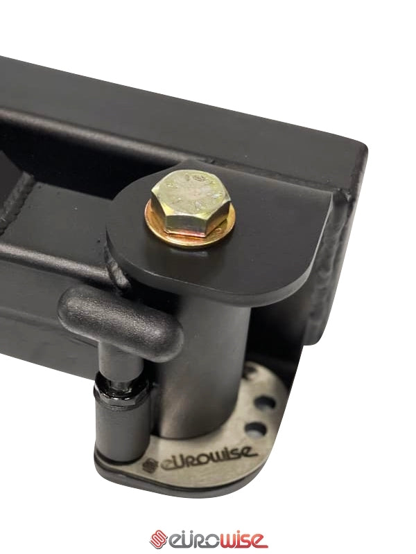 Hitch Mounted Spare Tire Swing Out Carrier