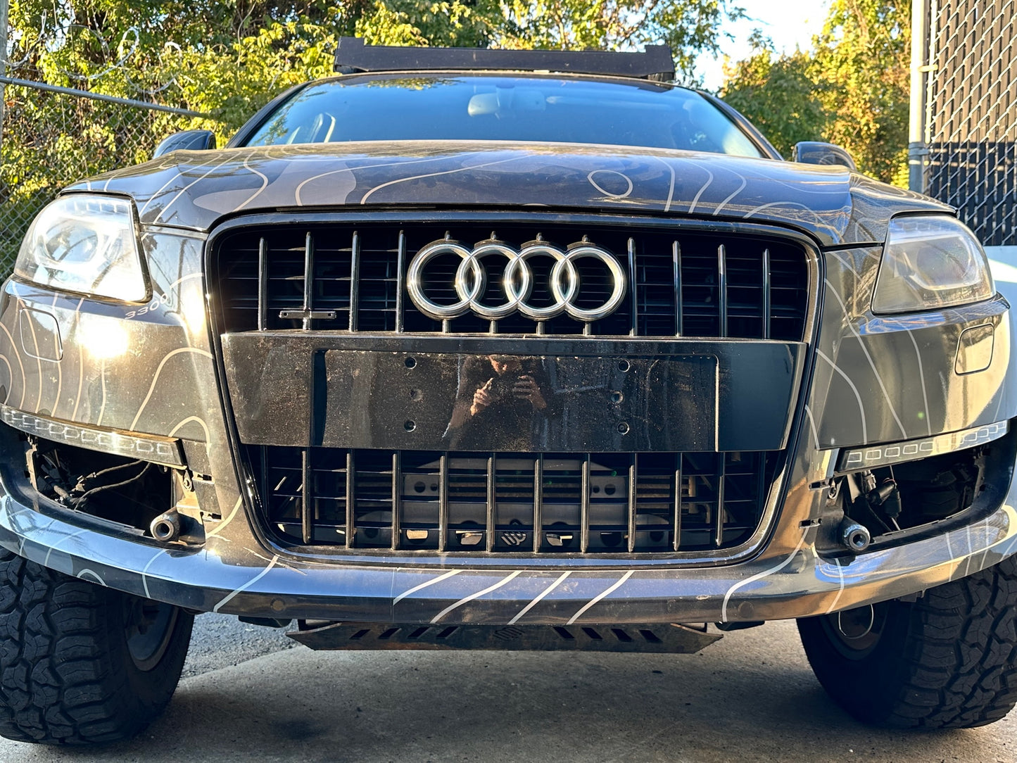 Audi Q7 Winch Mount ( 2007 - 2015 )