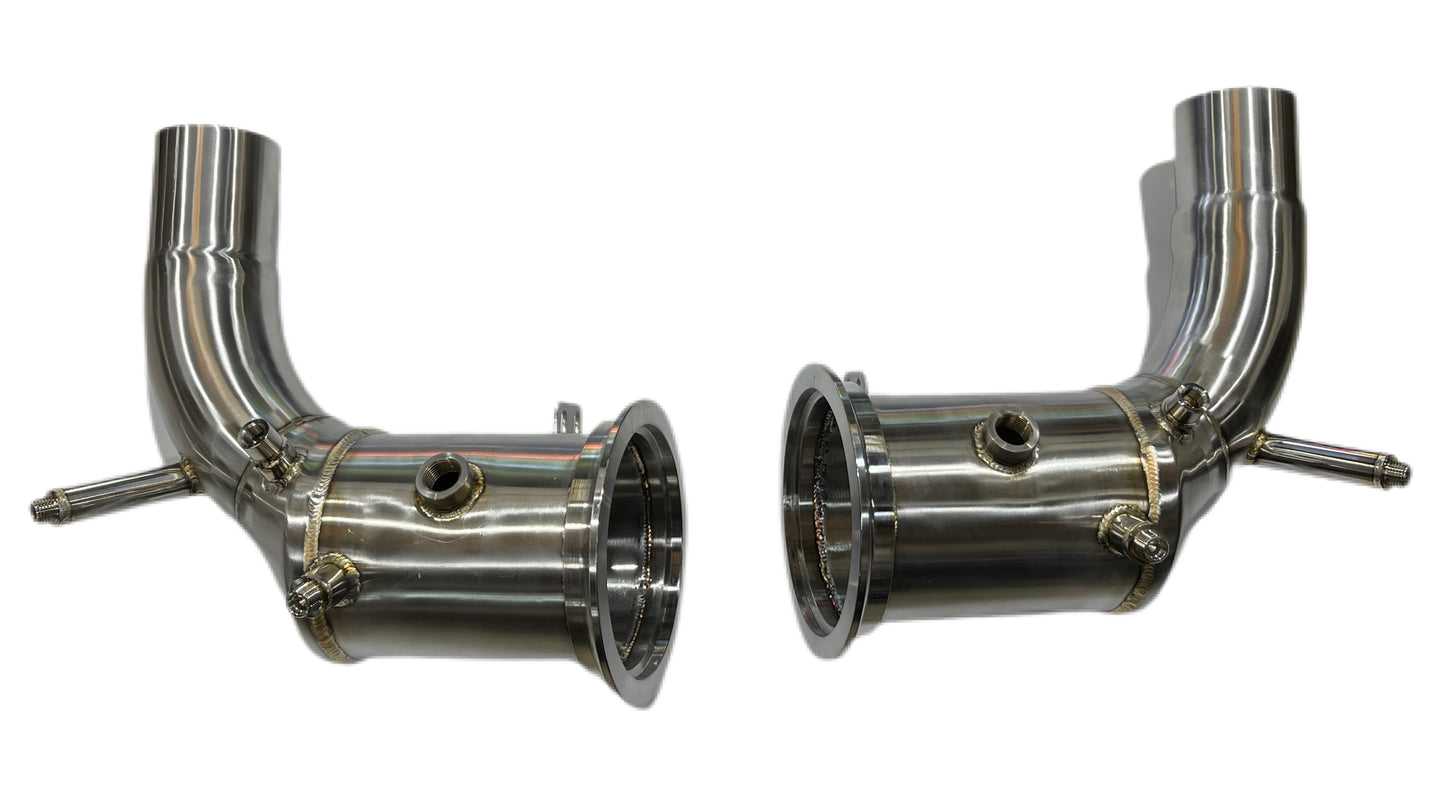 CAT BY-PASS PIPES - 992 PORSCHE (2019+)