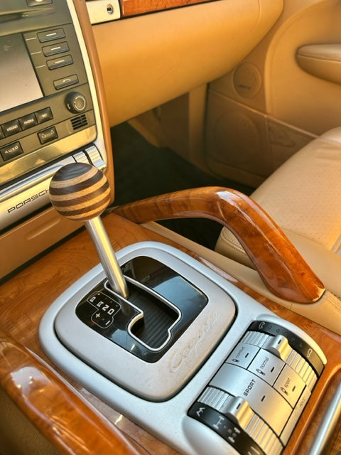 WOOD SHIFT KNOB - 955/957 CAYENNE (2003-2010)