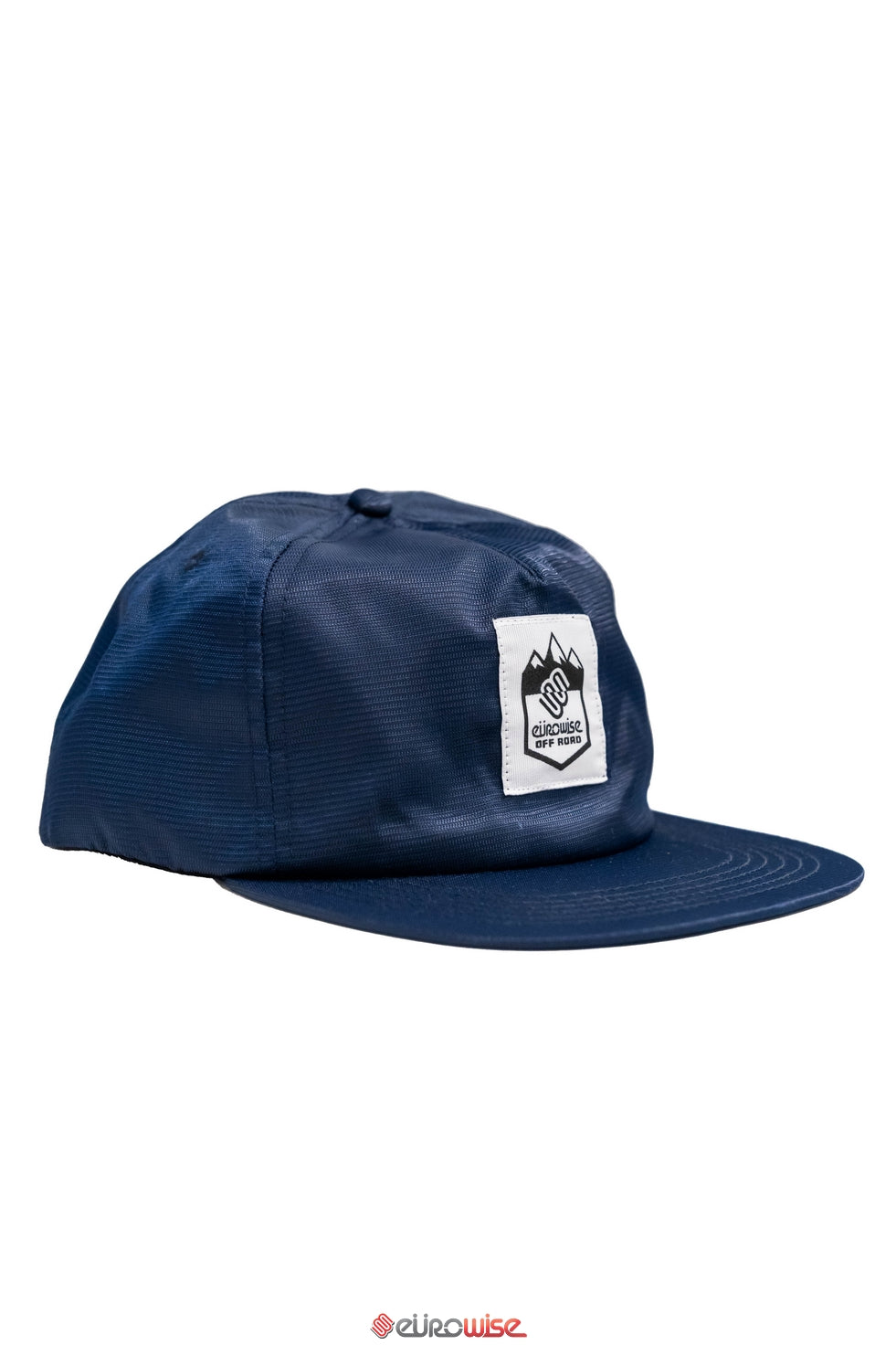 Navy 5 Panel Nylon Hat