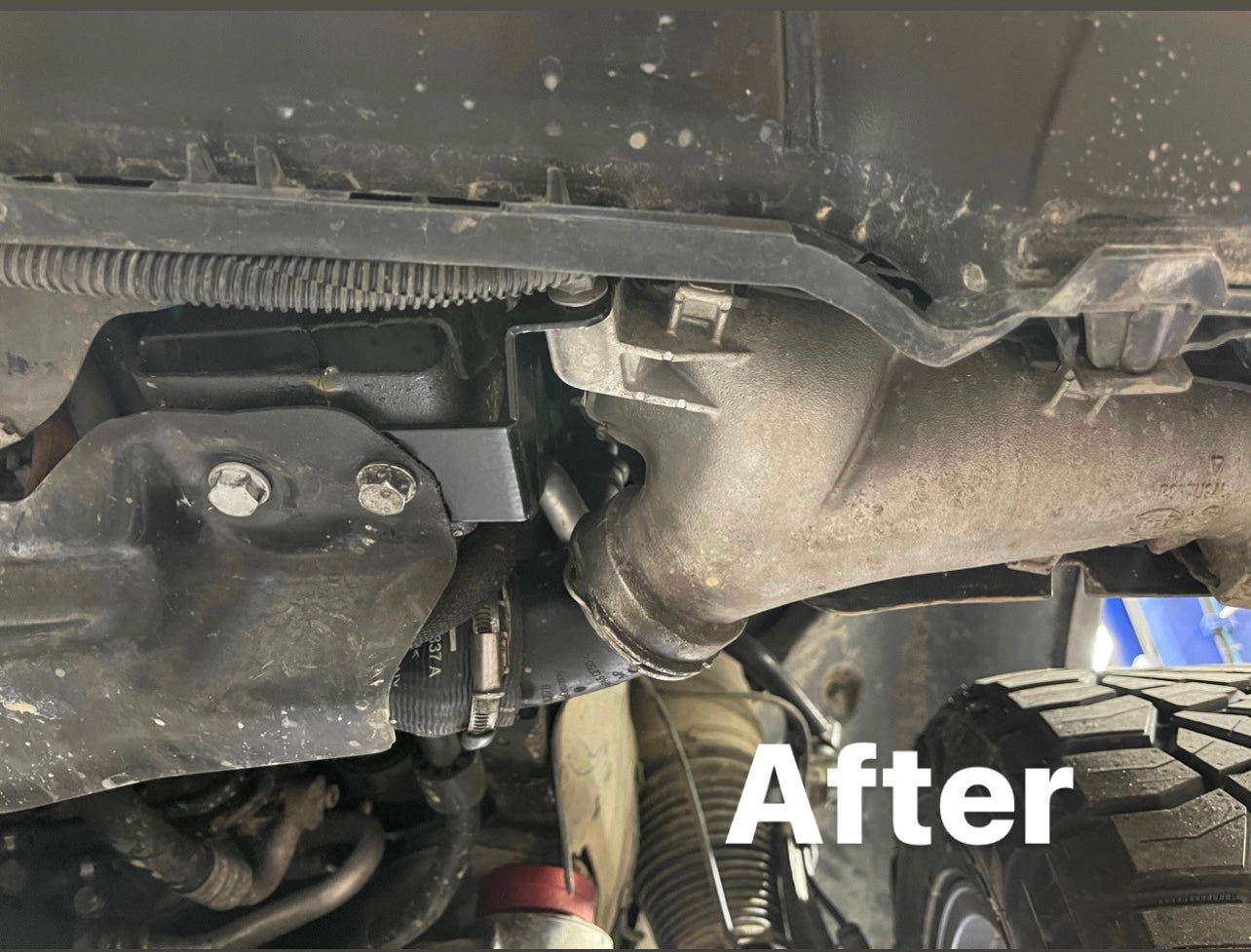 INTERCOOLER RELOCATION BRACKETS - CAYENNE/TOUAREG (2004-2010)