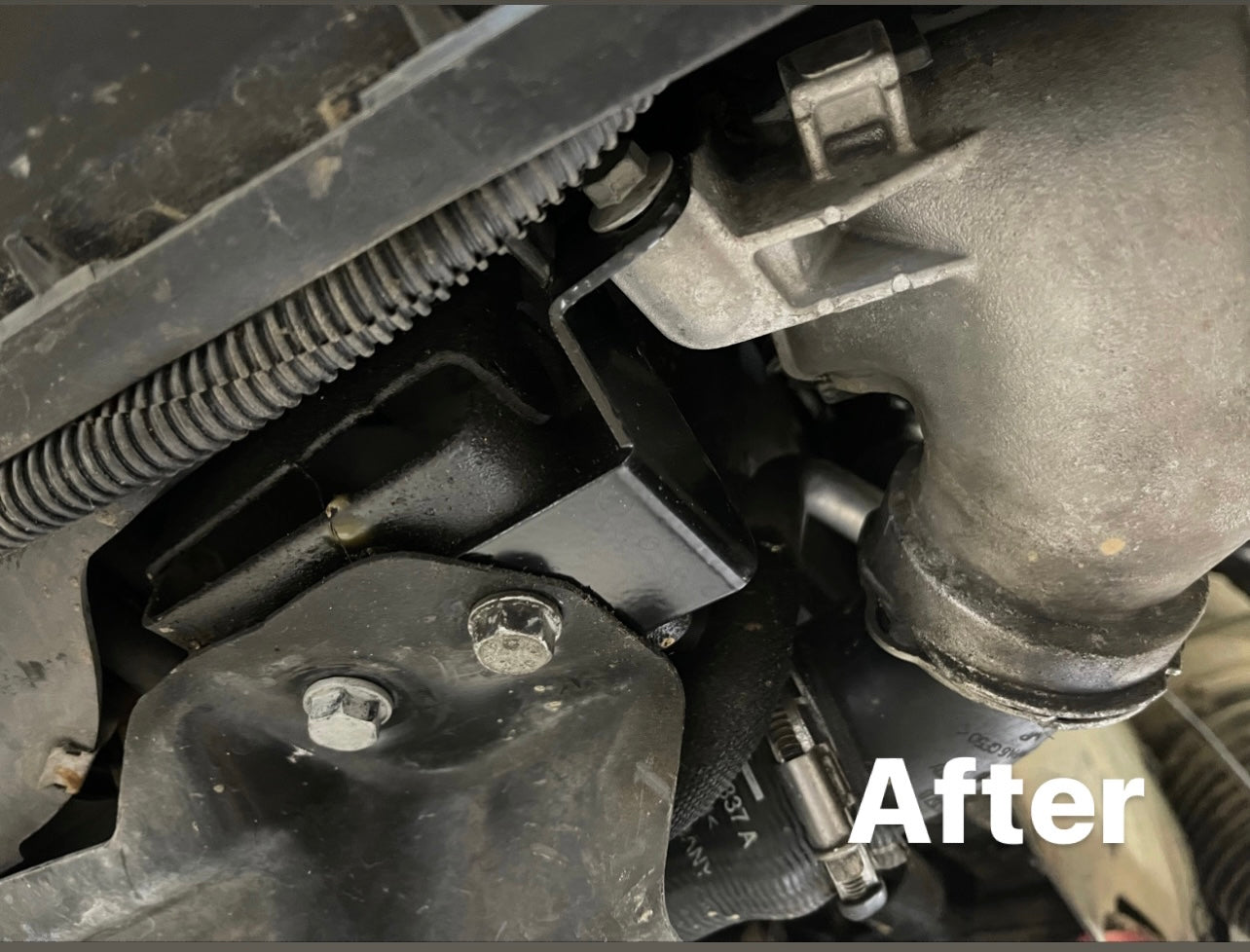 INTERCOOLER RELOCATION BRACKETS - CAYENNE/TOUAREG (2004-2010)