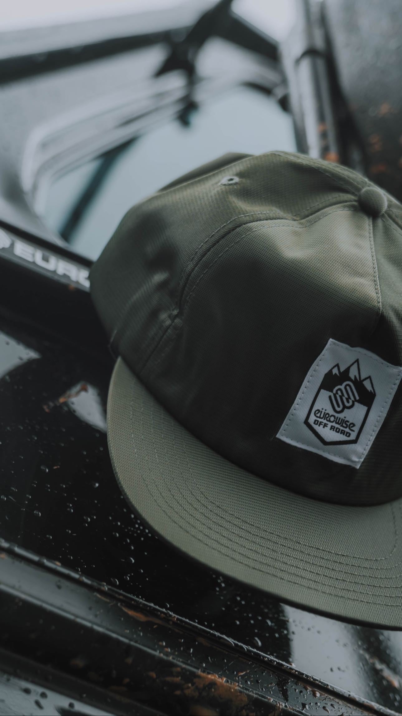 EUROWISE OFFROAD 5 PANEL NYLON HAT - NAVY
