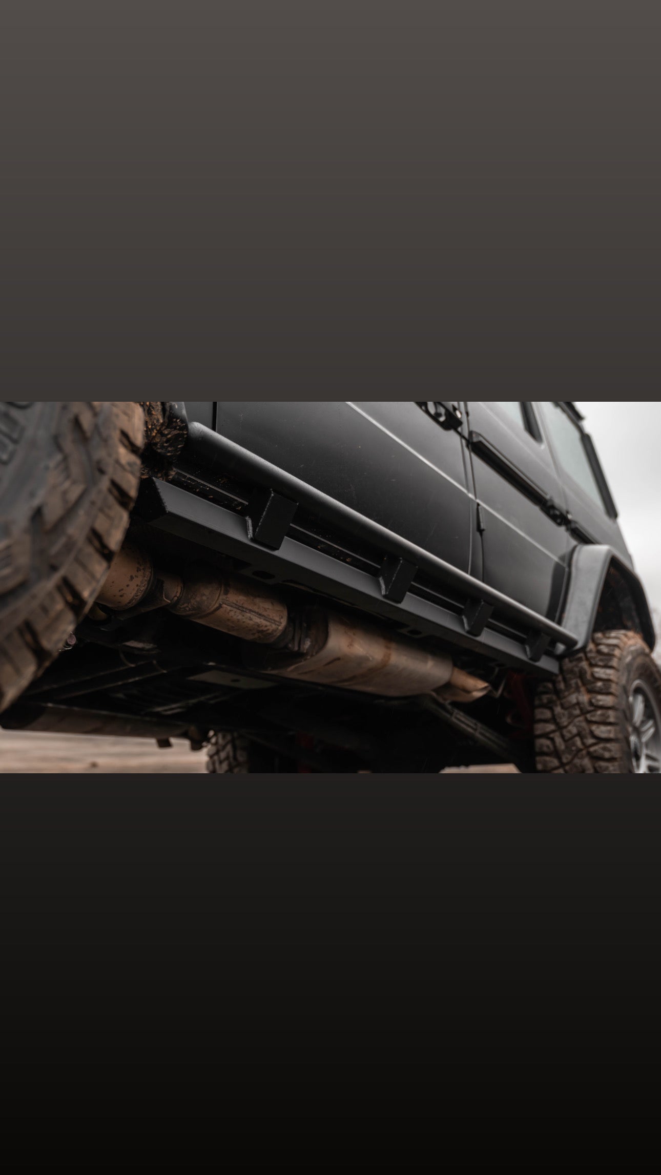 MODULAR ROCK SLIDERS - G WAGEN - W463 (G500/G55/G63/G550)